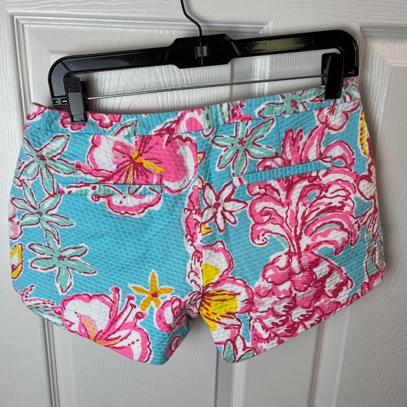 Lilly Pulitzer Adie Shorts Breakwater Blue - Picture 2 of 4